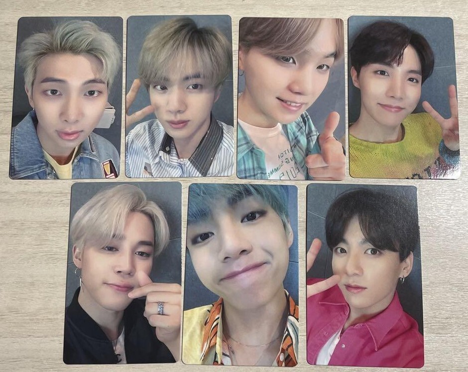 BTS LIGHTS BOY WITH LUV Japan FC Limited Official Photo Card