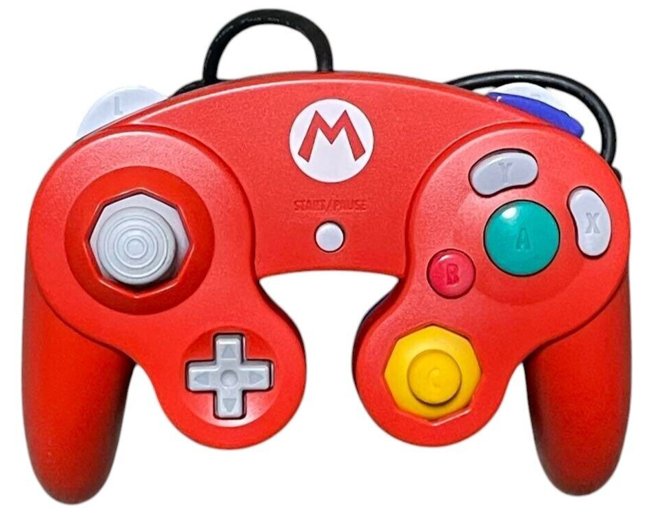 任天堂 - 【fskuit】club nintendo コントローラ Club Nintendo Official Controller Mario Red x Blue Gamecube