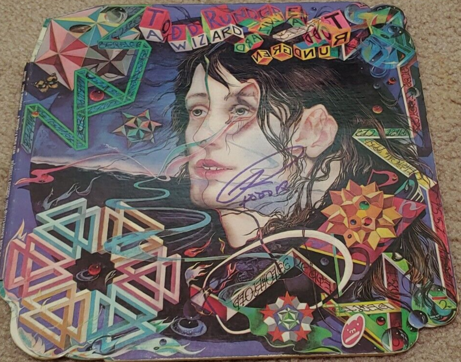 Todd Rundgren Signed A Wizard a True Star Album COA Exact Proof Autographed Todd Rundgren Signed A Wizard a True Star Album COA Exact Proof Autographed