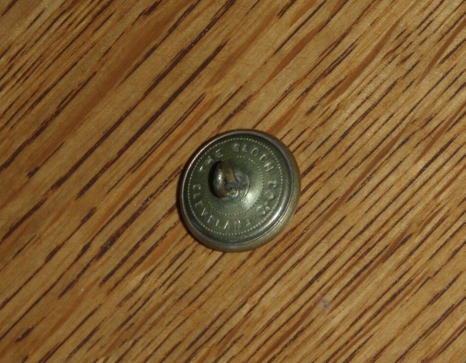 Vintage Post Office Department POD Uniform Button (The Bloch Co, Cleveland, OH)