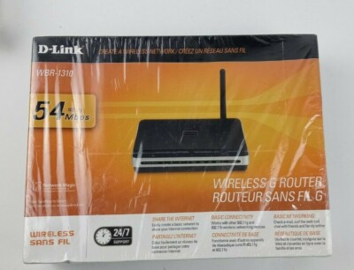 D-Link WBR-1310 54 Mbps 4-Port 10/100 Wireless G Router