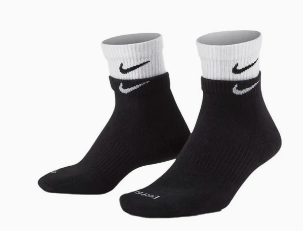 健康・医学 PEARS 1 PAIR) NWT Nike Everyday Plus Cushioned Training Ankle