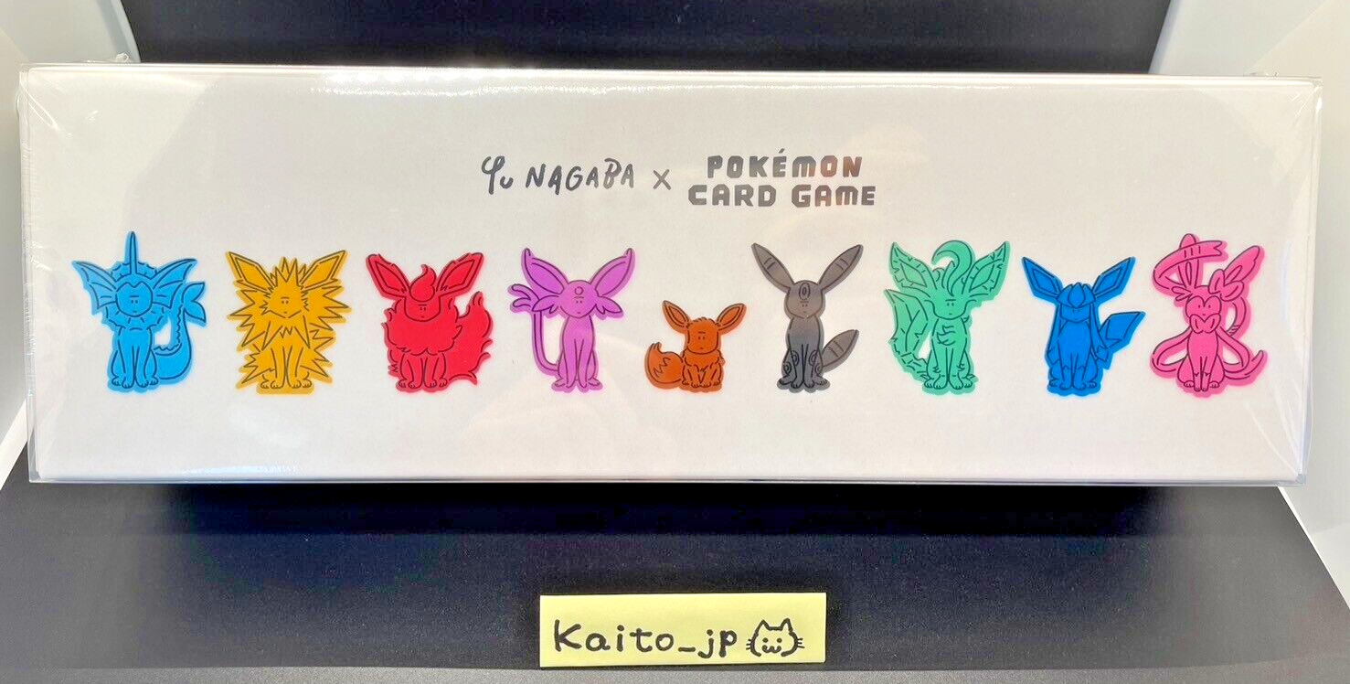 イーブイ　ユウナガバ Pokemon Card YU NAGABA Eevee's Special Box Factory Sealed