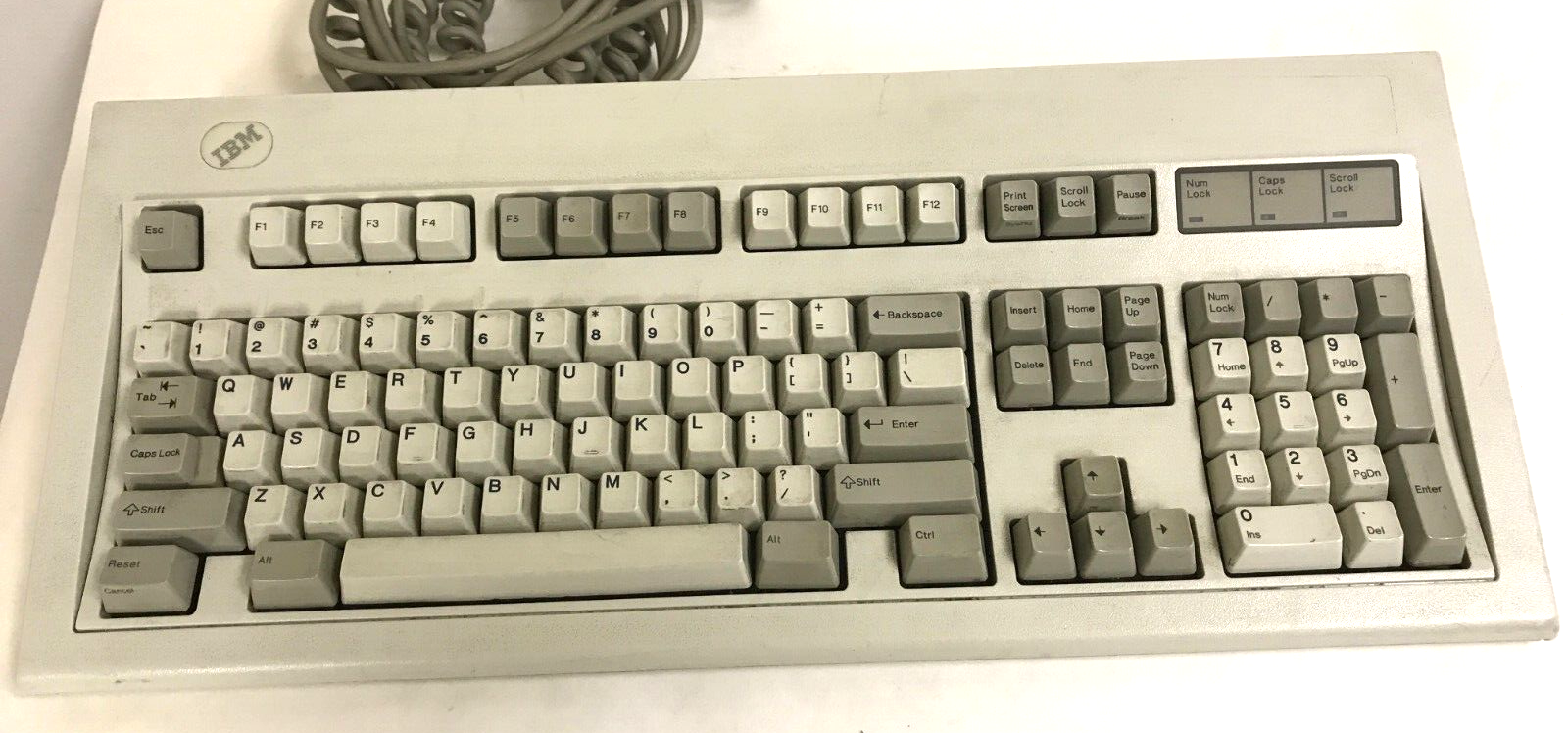 IBM Model M Terminal Vintage Clicky Mechanical Keyboard 122