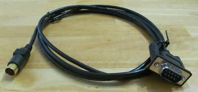 DB9 9 Pin Male to Mini Din 8 Pin Male RS232 Cable 5Ft