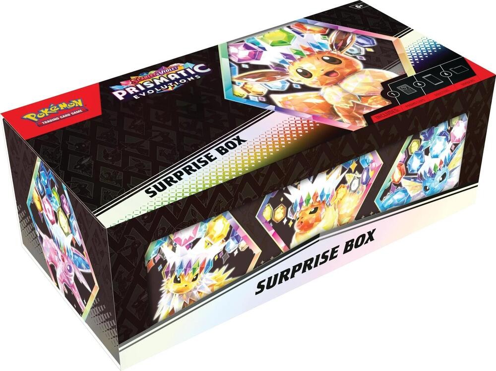 POKEMON TCG PRISMATIC EVOLUTIONS SUPRISE BOX FACTORY SEALED
