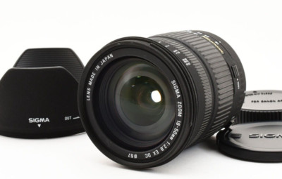 Sigma AF 18-50mm F/2.8 EX DC Zoom Lens for Canon EF w/hood [Exc+++] Japan 8538