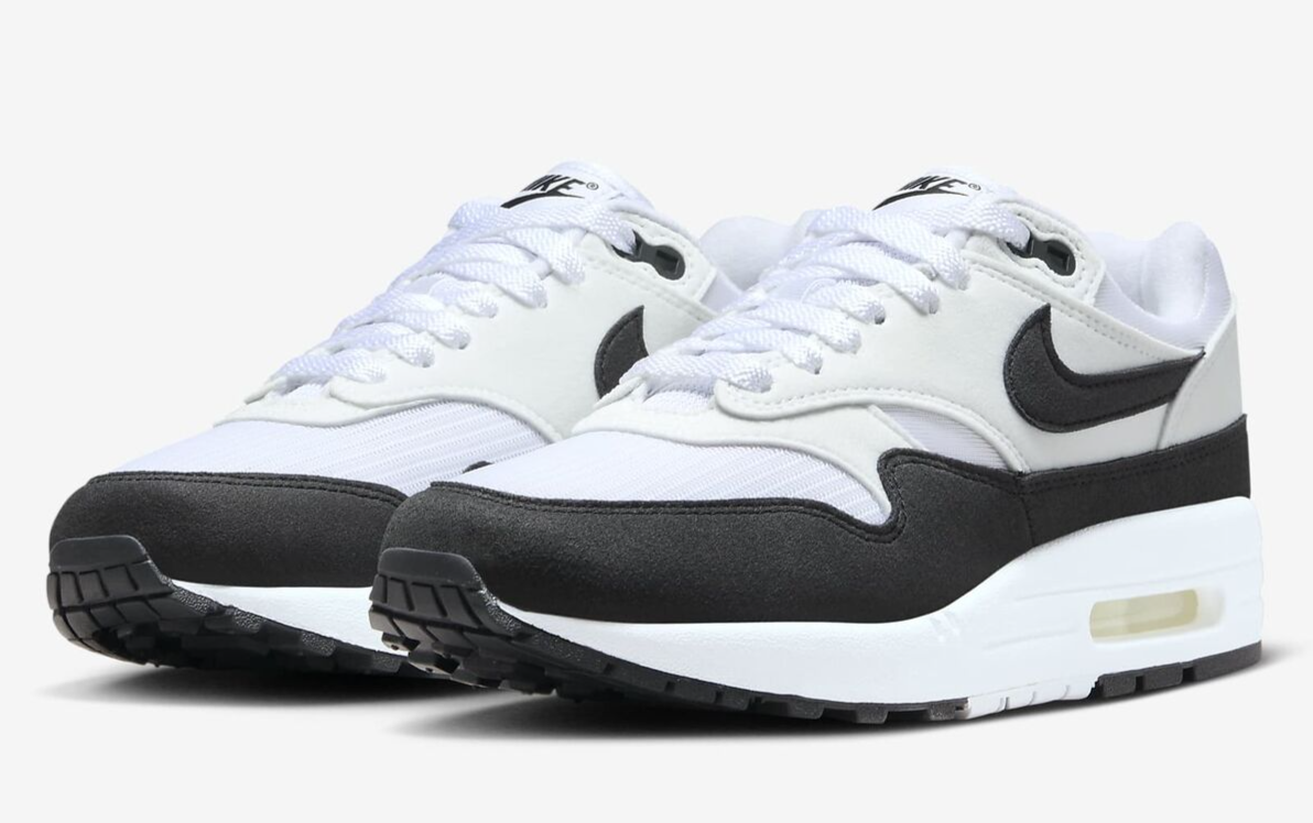 Nike Air Max 1 White/Summit White-Black DZ2628-102 US Size W