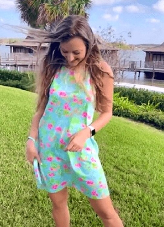 Pre-owned Lilly Pulitzer Disney Parks X  Mickey & Minnie Mouse Kristen Swing Dress M In Multicolor