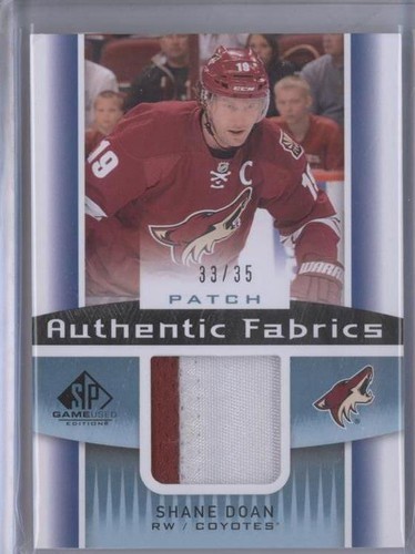 2013-14 SP Game Used Edition - Shane Doan #AF-SD