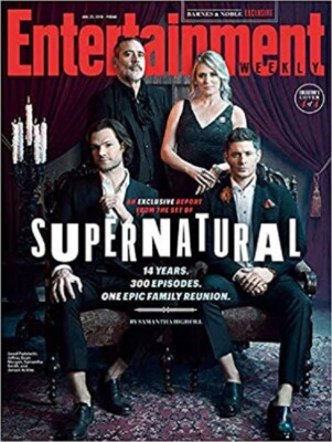 Entertainment Weekly January 25, 2019  Supernatural Group -  NO LABEL