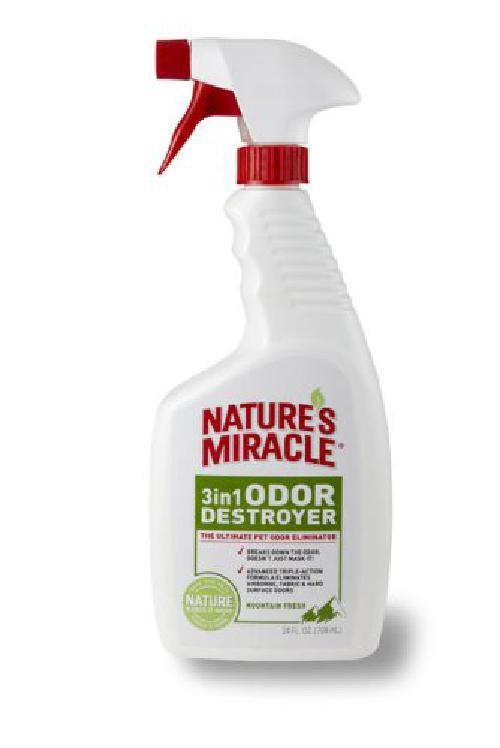 Nature's Miracle 3-in-1 Odor Destroyer & Eliminator, 24-Ounce