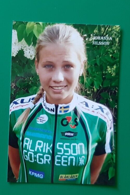 Cyclisme Photo Cycliste Johanna Nilsson Ã©Quipe Alriksson Go:Green 2011