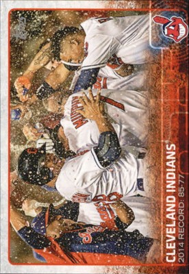 2015 Topps Mini #548 Cleveland Indians