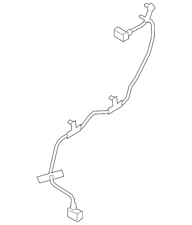 Genuine Ford Control Module Wire LB5Z-14D202-B