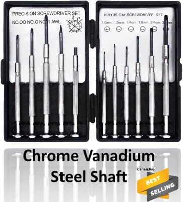 11PCS Mini Precision Screwdriver Set, Small Screwdriver Set for Electronics, Toy
