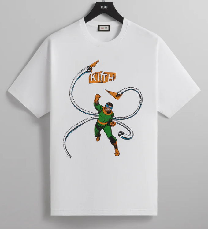 Kith Marvel Otto Vintage Tee White Size XL Doc Ock Doctor