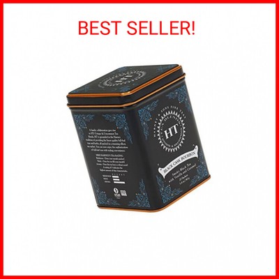 Harney & Sons Black Cask Bourbon Tea, 20 Sachets of Smoky Black Tea with Light C