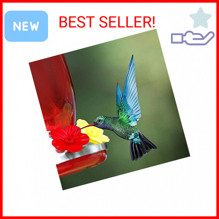 24 PCS Hummingbird Feeder Parts Hummingbird Feeders Replacement Flowers for Outd
