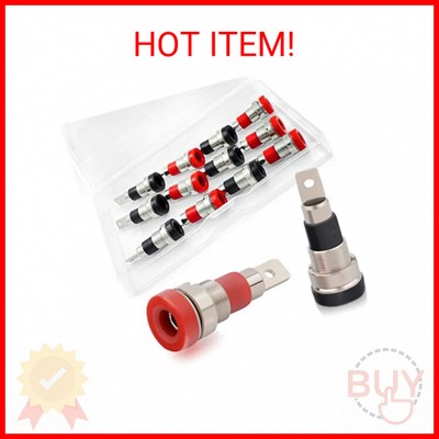 Female Banana Plug Connectors Female Socket Binding Post Adapter for 4Mm Banana 