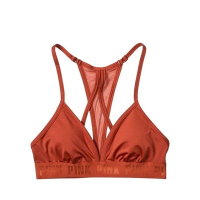 Victoria's Secret PINK Ultimate Triangle Cinnibar Sports Bra  XS
