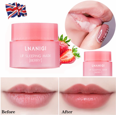LNANIGI Lip Sleeping Care Special Mask 3g Care Moisture Korean Lip Balm Smooth-