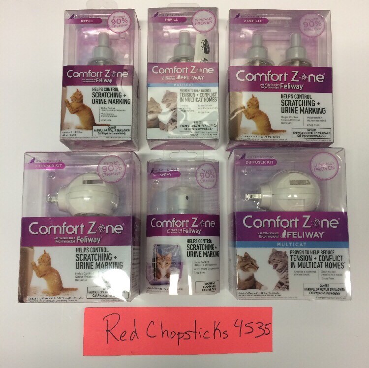 Comfort Zone Feline Cat Kitten Scratching And Urine Spray Only