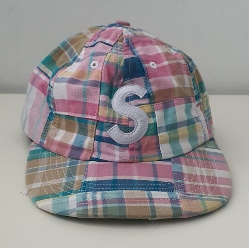帽子 M/L Supreme Patchwork Madras Crusher 帽子 GOODENOUGH Patchwork Madras Crusher 7 Supreme