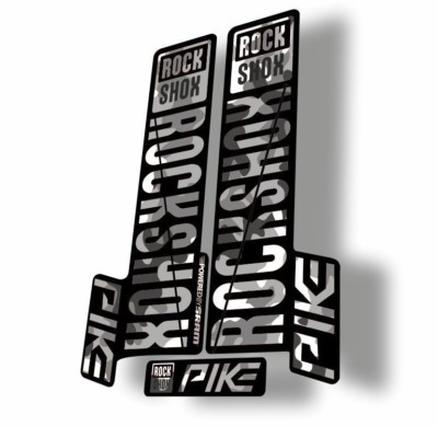 Rock Shox REVELATION 2012 Mountain Bike Cycling Decal Sticker Adhesiv Oil Slick1
