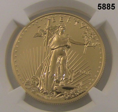 2006 3 COIN 20TH ANNIV. GOLD EAGLE SET NGC CERTIFIED ALL 