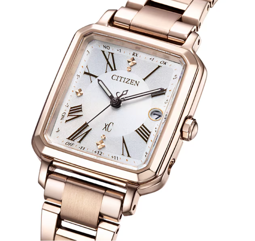 Pre-owned Citizen Watch Cross Sea Xc Es9506-62a Hikari Collection Square 2way Model