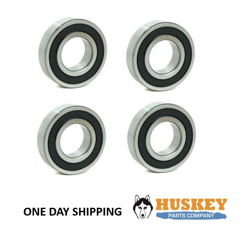 (4) CLUB CAR PRECEDENT GOLF CART FRONT WHEEL HUB BEARINGS 2004 & UP GAS