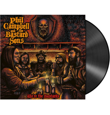 PHIL CAMPBELL AND THE BASTARD SONS - 'We're The Bastards' 2xLP (Black)
