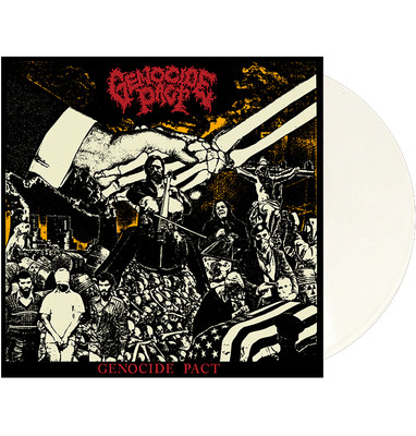 GENOCIDE PACT - 'Genocide Pact' LP (Bone White)