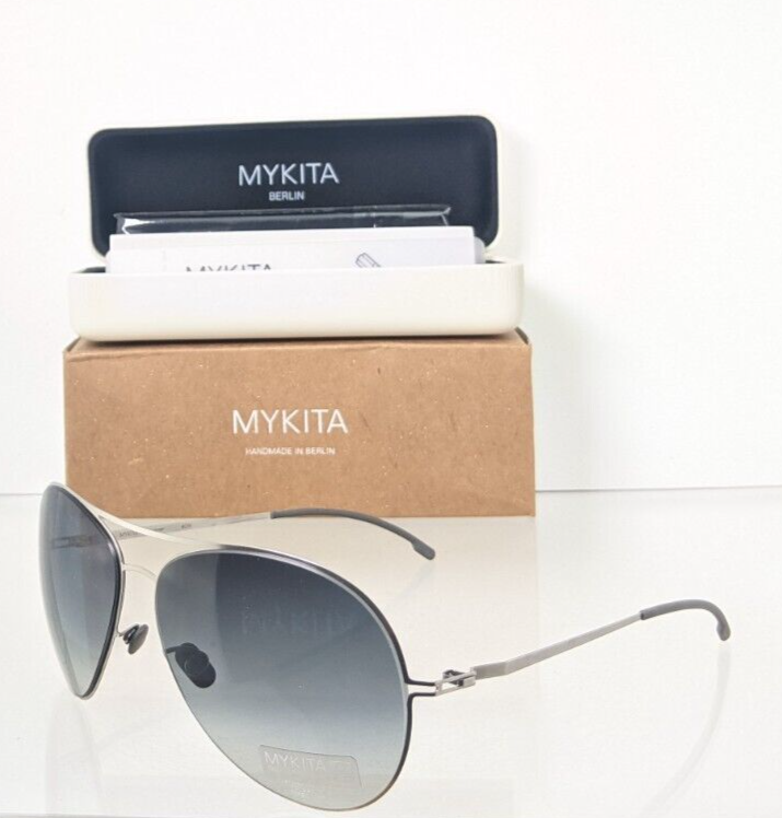 Pre-owned Mykita Brand Authentic  Sunglasses Alvar Col. 009 60mm Frame In Gray