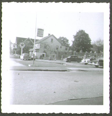 Texaco Gas Station Bridgeport CT photo 1950s