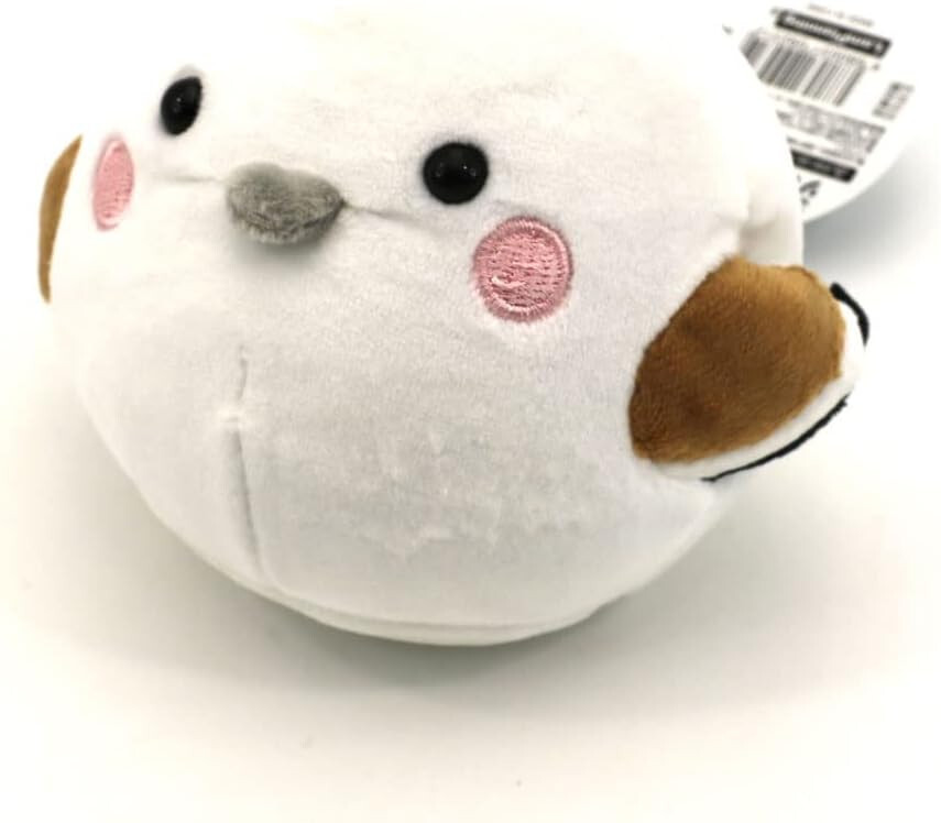 ぬいぐるみ Vintage Stuffed Toys Kinagani Shimaenaga Long-tailed Tit Plush Toy M Hokkaido
