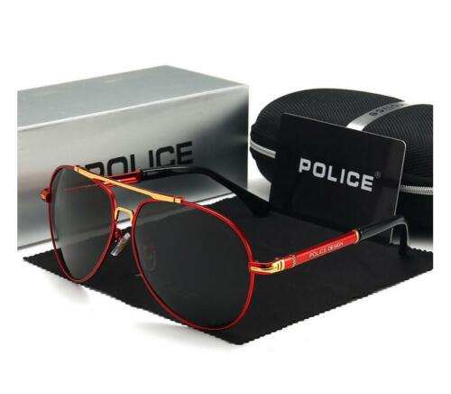 Police aviator polarized sunglasses sales