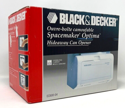 Black Decker EC600 04 Spacemaker Optima Hideaway Can Opener