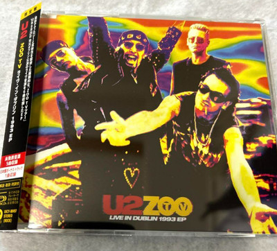 U2 ZOO TV Live in Dublin 1993 EP Japan Limited Edition SHM-CD Bonus: Mega Jacket