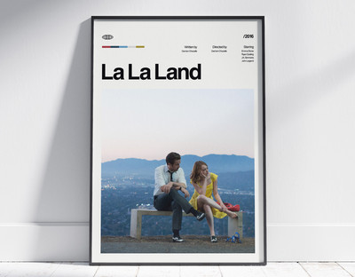 La La Land Movie Poster, La La Land Wall Decor