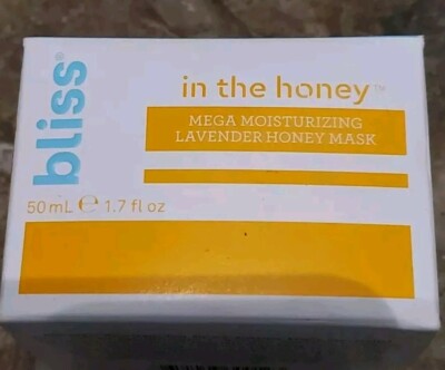 Bliss In The Honey Mega Moisturizing Lavander Honey Mask 1.7 oz