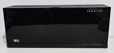 Laserline CD 36 Black Plastic Wall Mount Organizer Case Storage Shelf Rack