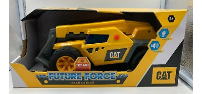 Funrise CAT FUTURE FORCE Wheel Loader MIB Lights and Sounds Toy Vehicle