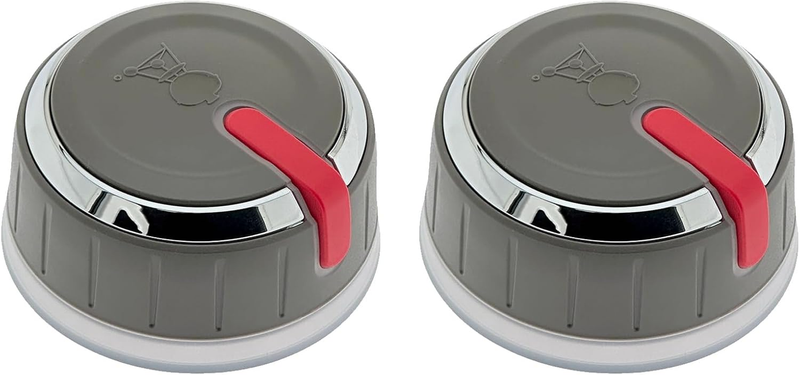 Burner Control Knobs 66754 for Weber Genesis II LX 2017+ Set of 2