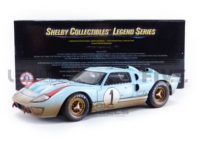 SHELBY COLLECTIBLES 1/18 - SHELBY405 - FORD GT 40 MK II - LE MANS 1966 - END OF