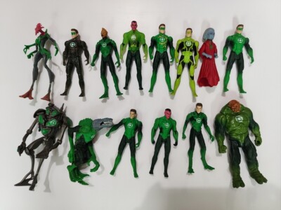 5pcs/lot RANDOM 3.75  DC Comics Green Lantern Action Figure Gift Toys New