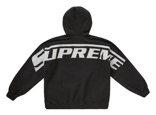 Supreme 17AW Hooded logo half zip カモフラ M Supreme Hooded Logo Half Zip Pullover Yellow Camo Men's
