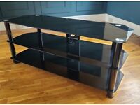 Glass TV stand-large