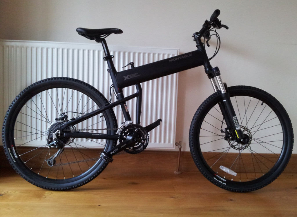 Montague Paratrooper Pro full size 20 inch folding mountain bike in